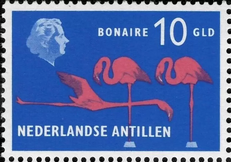 Netherlands Antilles year 1973 stamp 10gld Islands of Antilles ☀ MNH**