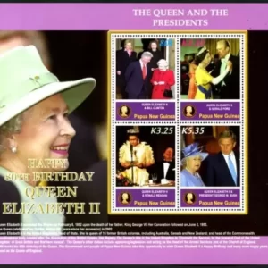 Papua New Guinea 2006 Queen Elizabeth birthday MNH