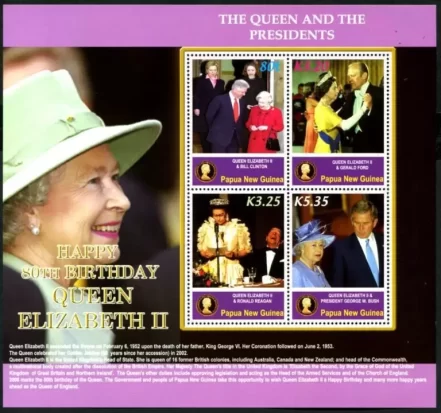 Papua New Guinea 2006 Queen Elizabeth birthday MNH