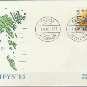 Faroe islands 1985 Music MiNr.116 Europa FDC - New