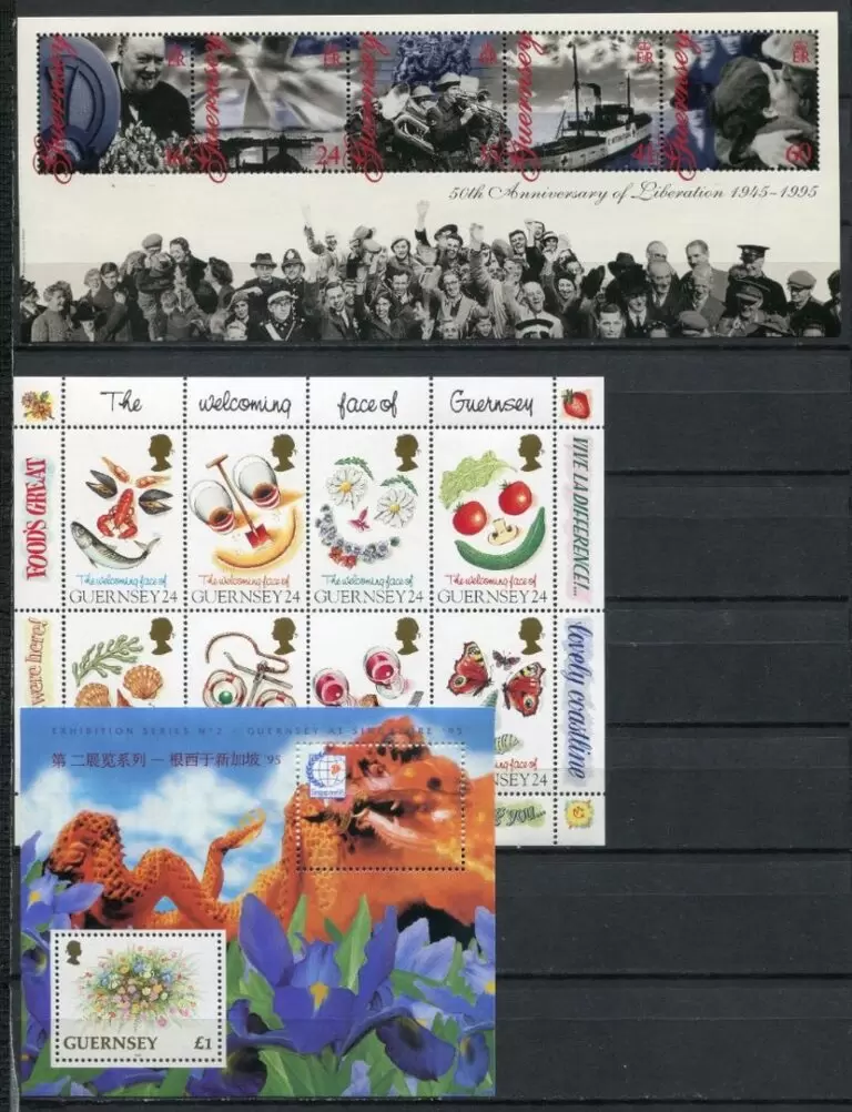 Guernsey 1995 stamps