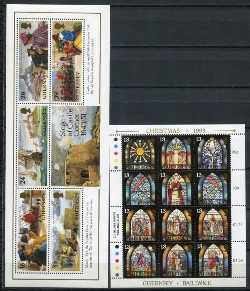 Guernsey stamps 1993 Complete year issue