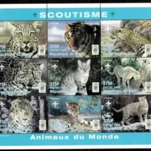 Niger 1998 W.W.F. – Fauna Big cats