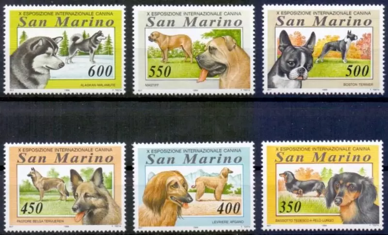 San Marino 1994 Fauna / dogs MNH stamps