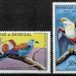 Senegal 1960 Fauna – Birds lot MNH stamps