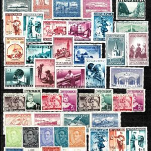 Yugoslavia Kingdom year 1933/40 stamps ☀ Unused collection MH(*)