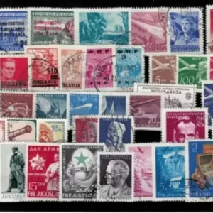 Yugoslavia year 1945/55 stamps Used lot