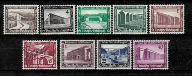 German Reich year 1936 Charity Stamps set