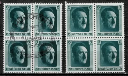 German Reich year 1937 - Hitler stamps MNH/CTO