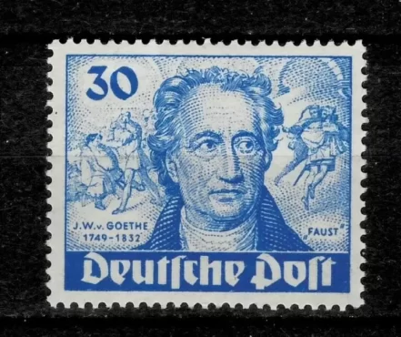 Germany / Berlin year 1949 – Johann Wolfgang Goethe MNH stamp