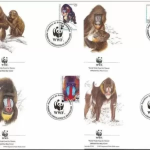 Guinea Ecuatorial 1991 W.W.F. – Fauna Monkeys