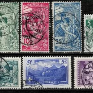 Switzerland 1900/ 1915 stamps Used lot