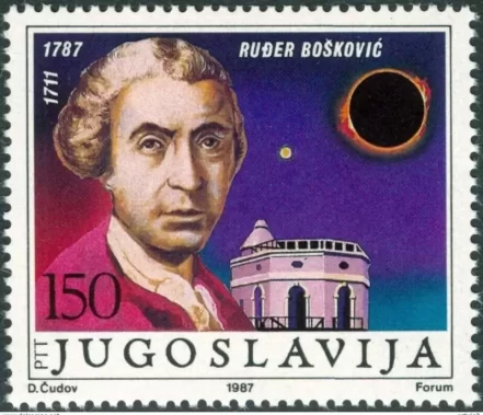 Yugoslavia year 1987 Rudjer Boskovic – physicist, mathematician