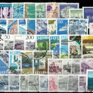 Yugoslavia year 1950/60 stamps Tourism MH/Used lot