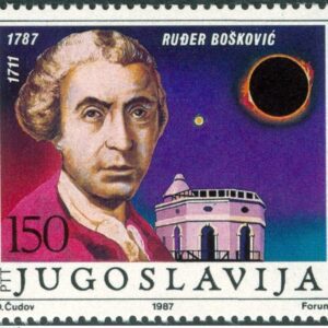 Yugoslavia year 1987 Rudjer Boskovic – physicist, mathematician