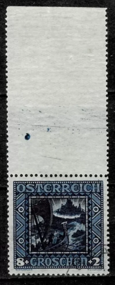 Austria 1926 8g + 2g Charity Stamp