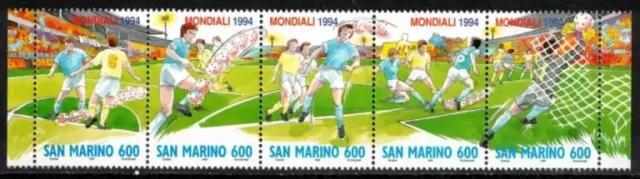 San Marino 1994 stamps - Football World cup USA full set MNH **