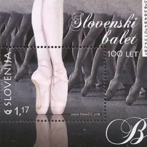 Slovenia year 2018 - Anniversary of Slovene Ballet MNH stamp