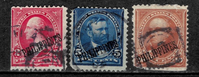 US Possession Philippines year 1899/1901 Used stamps