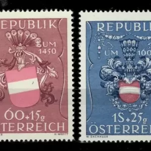 austria-1949-war-charity-stamp-set