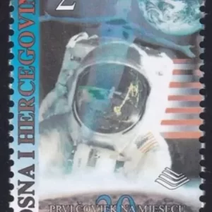 Bosnia ( Fed. Sarajevo ) 1999 First Man on the Moon MNH stamp