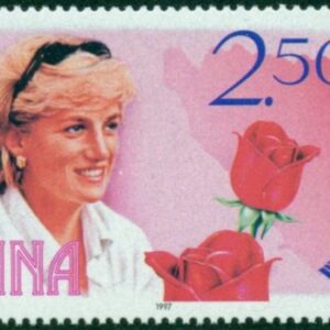 Bosnia ( Sarajevo ) year 1997 - Lady Diana / Flowers