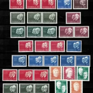 Sweden stamps Winners of the Nobel Prize lot MNH postage stamps