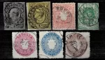 German Sachsen year 1850/63 Used lot Stamps