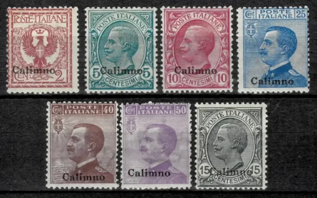 Italy / Aegean islands - Calino year 1912/16 Stamps