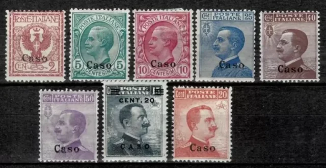 Italy / Aegean islands - Caso year 1912/16 Stamps