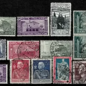 Italy Kingdom year 1920/30 Used lot stamps