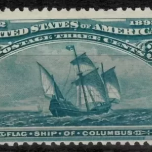 USA Stamp year 1893 stamp 3c Columbian Exposition Issue