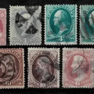 USA Stamps year 1857/73 Used lot