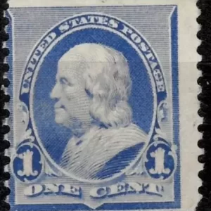 USA year 1890/93 Benjamin Franklin 1 Cent Stamp