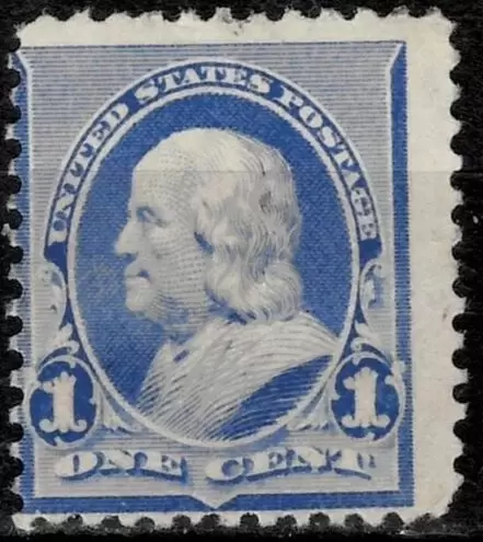 USA year 1890/93 Benjamin Franklin 1 Cent Stamp