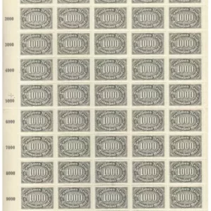 Germany Weimar Republic 1923 1000 mark MNH stamps