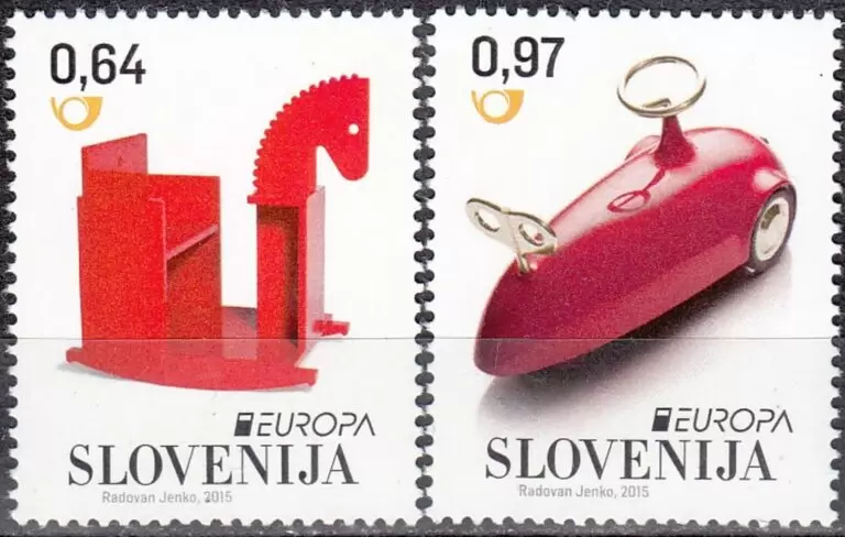 Slovenia 2015 stamps - Europa CEPT stamps- Old Toys