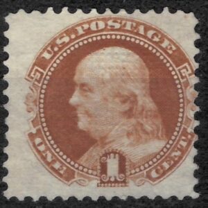 USA year 1890/93 1c - Benjamin Franklin stamp