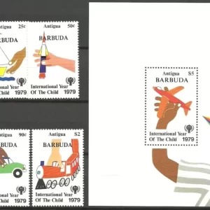 Antigua Barbuda 1979 International Year of the Child postage stamps