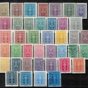 Austria year 1922 Agriculture complete set