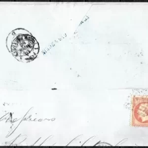 France 1868 Old Cover to Rothschild family / Bank in Paris