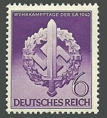 German Reich stamps year 1942 - Hero Memorial Day