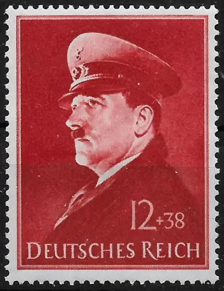 German Reich year 1941 Hitler's Birthday MNH stamp