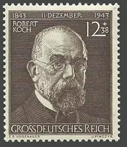 German Reich year 1944 Robert Koch - MNH stamp