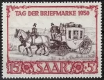 Saarland year 1950 Philatelic Exhibition MNH**stamp