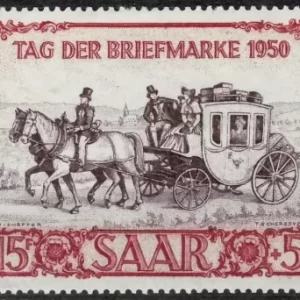 Saarland year 1950 Philatelic Exhibition MNH**stamp