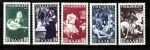 Saarland year 1951 Charity Stamps - Paintings ☀ MLH set