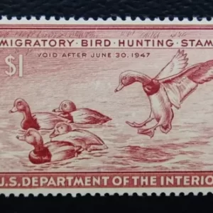 USA year 1946 Duck stamp $1