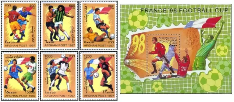 Afghanistan 1997 Soccer – World Cup France set