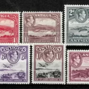 Antigua year 1938 stamps Short Set MHH/MH